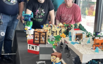 Crafting Minecraft in LEGO® – A DENVER LEGO USER GROUP (DENLUG) Window Display